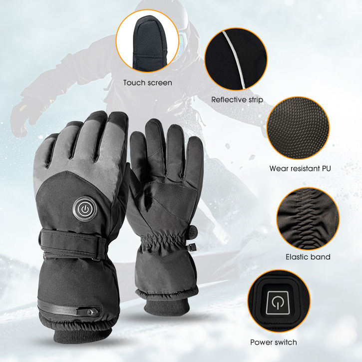 Cozy Heated Motorcycle Gloves