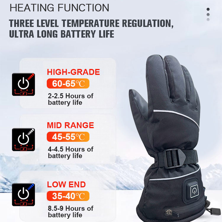 Cozy Heated Motorcycle Gloves